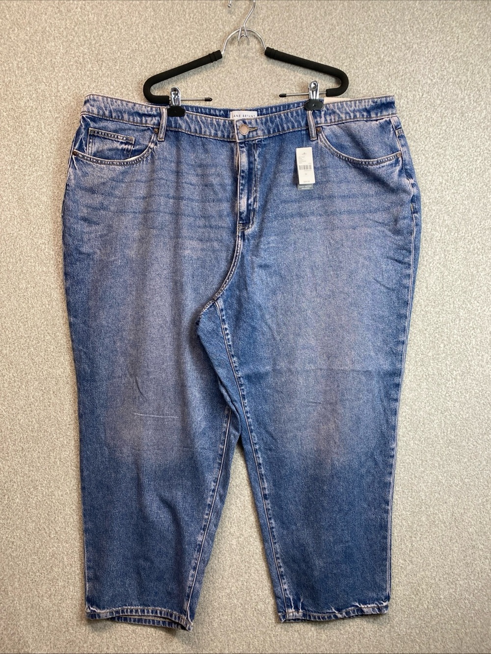 Lane Bryant Jeans Womens Plus Size 26 Boyfriend Mid Rise Subtle pink Wash